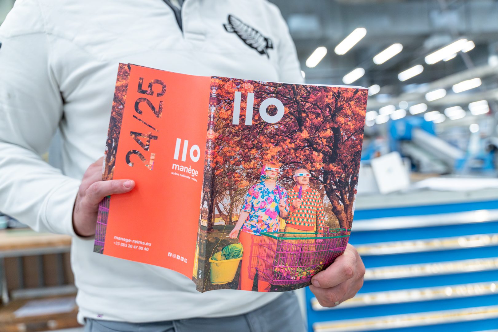 Brochure de saison du Manège, scène nationale de Reims